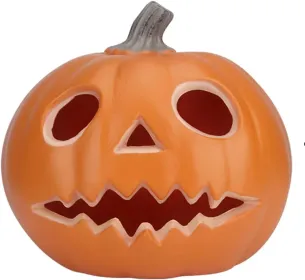 Lantern Halloween Pumpkin Lights- Waterproof Pre-lit Pumpkin Lighted JackoLantern For Halloween Porch, Party, Front Door, Fireplace Indoor And Ou (Option: 10insadFace)