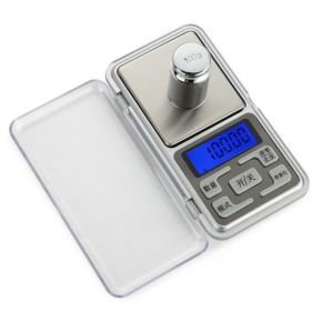 Portable Digital Scales Precision Mini Electronic Digital Scales Postal Jewelry Weight Balance Scale Kitchen Accessories Gadgets (Color: 100g)